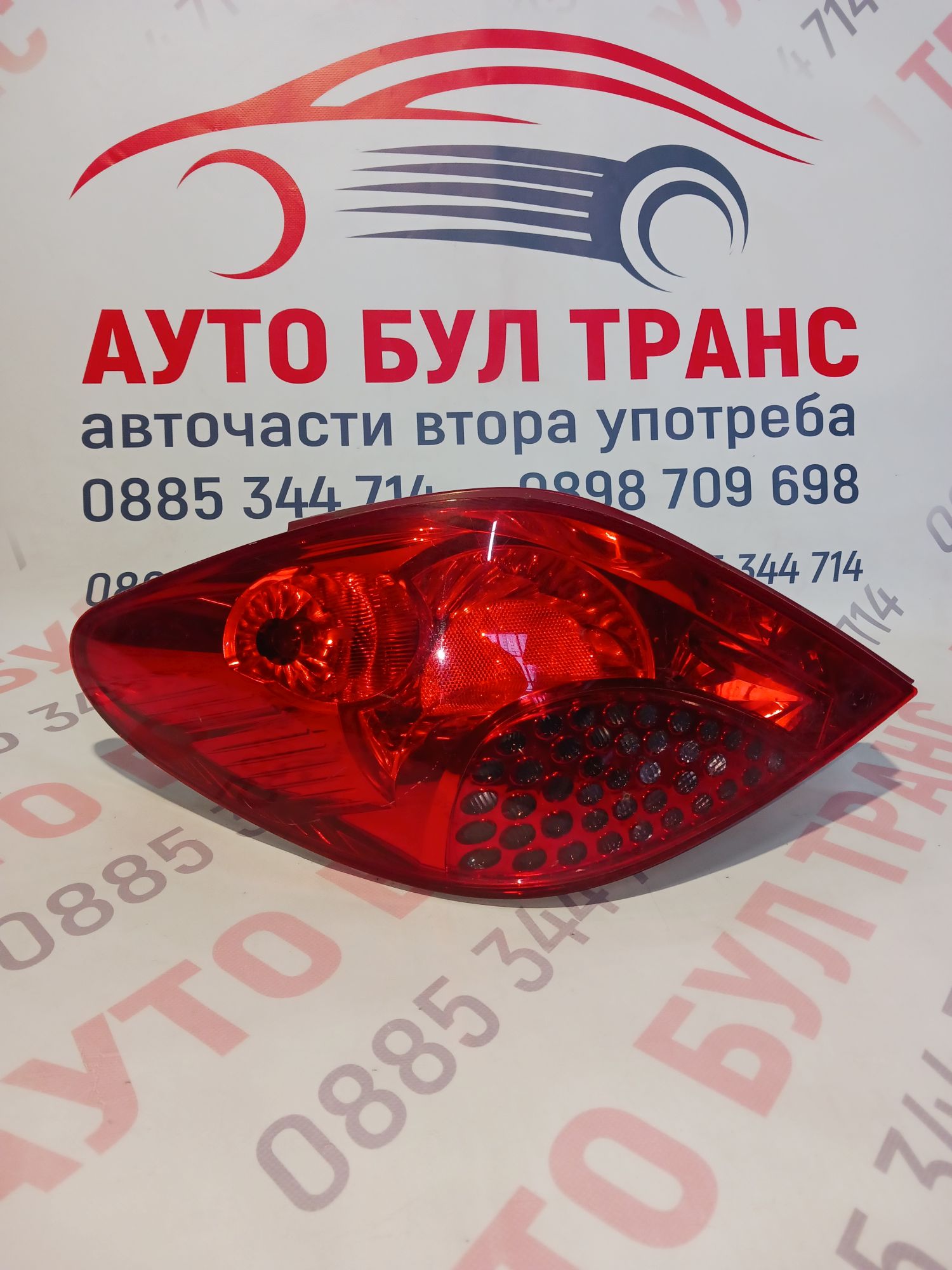 PEUGEOT082 Стоп за Peugeot 207 Hatchback (02.2006 - 12.2015), хечбек, позиция: лява - Image 1