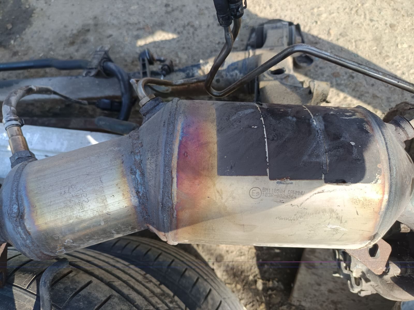 katalizator1 Филтър за твърди частици AUDI A4 Avant 8K5 B8 BM CATALYSTS BM11054H - Image 1