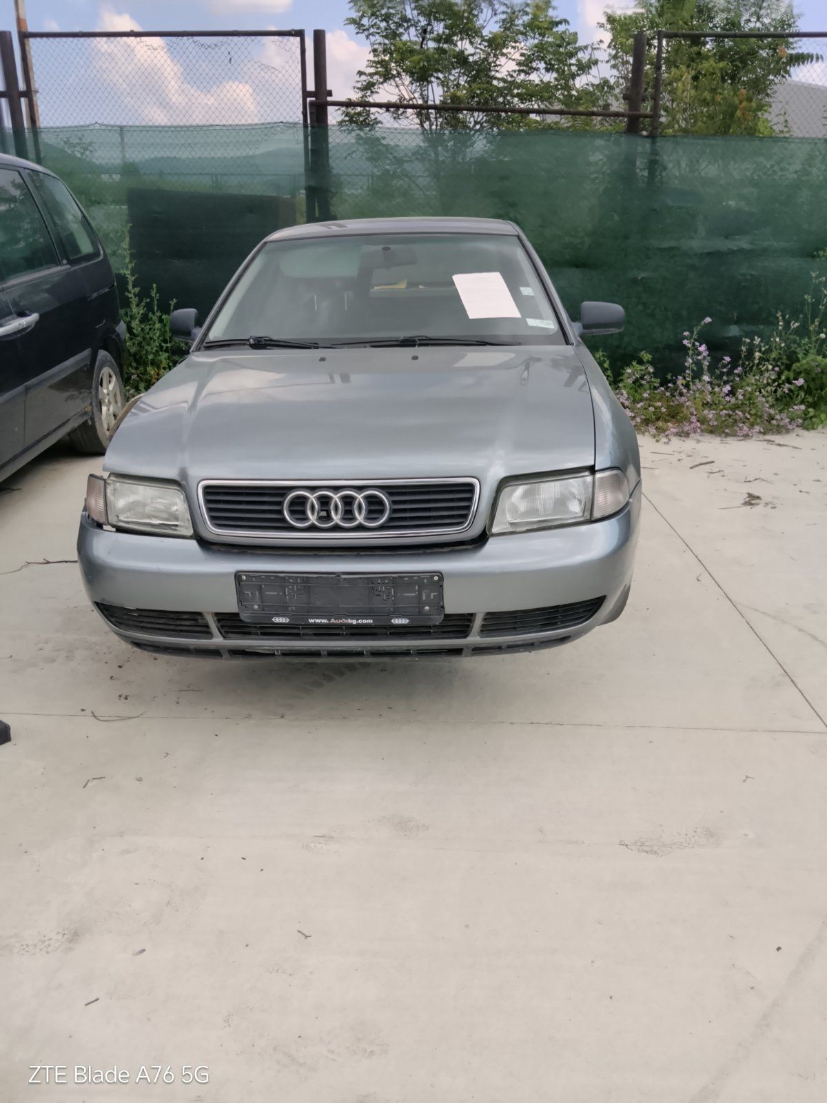 AUDI A4 03 Audi A4 1.6I ADP Май 1996, Седан, Употребяван автомобил, За части, Бензин, Ръчни скорости, 101к.с., 4/5 врати, Сив металик - Image 1