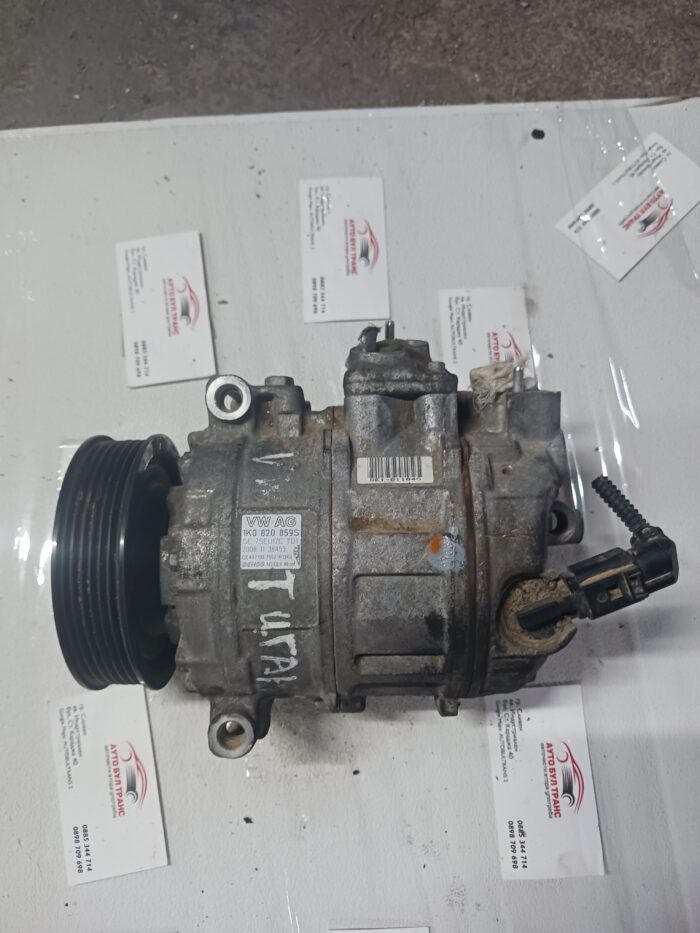 Компресор за климатик   1K0 820 859 S  VW TOURAN2.0I /метан  2007г. - Image 2