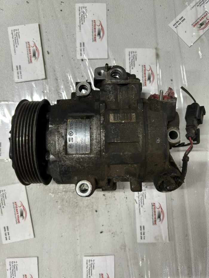 Компресор климатик 6Q0 820 803 D SKODA FABIA 1.9SDI 2004г. - Image 2