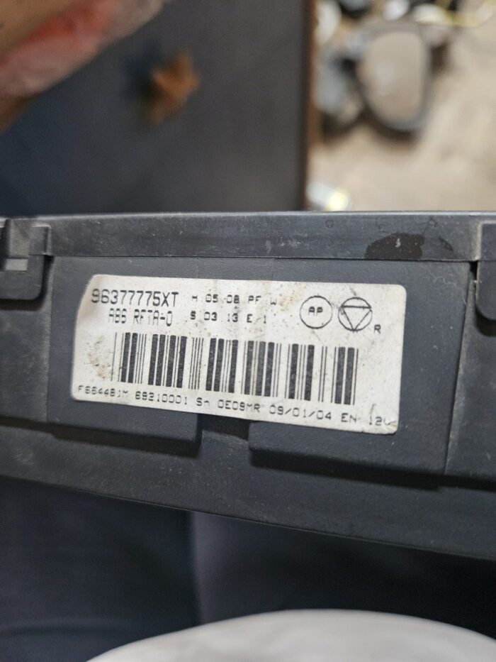 Панел управление климатик Citroen C3 1.4 HDI 68к.с. (2002-2009г.) -96377775XT - Image 3