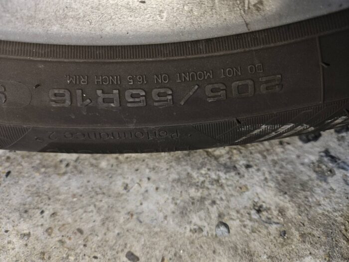 Алуминиеви джанти 16 цола със гуми 205/55R16 OPEL ASTRA 2006г. - Image 6